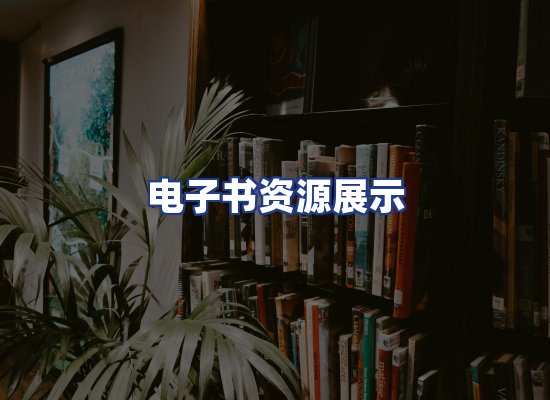 电子书资源展示